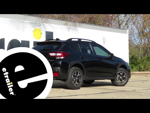 etrailer | How to Install: Curt Trailer Hitch Receiver on your 2018 Subaru Crosstrek