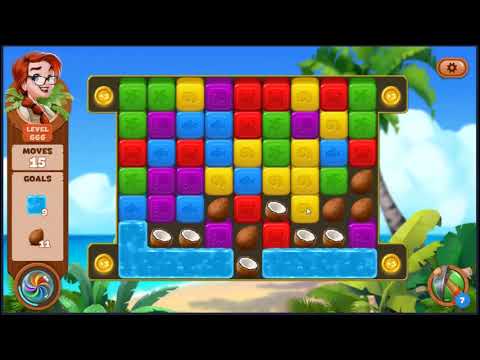 Lost Island Blast Adventure Level 666 - NO BOOSTERS 🏝️ | SKILLGAMING ✔️