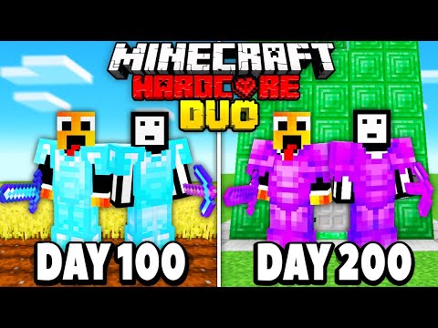 200 Days Hardcore Minecraft Lockdown Challenge