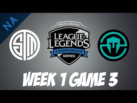 TSM vs Immortals | Game 3 | HIGHLIGHTS | NA LCS Spring Split 2017