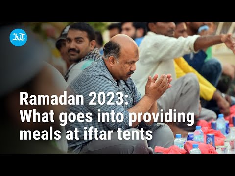 Ramadan 2023 I What goes behind providing meals at Iftar tents in UAE