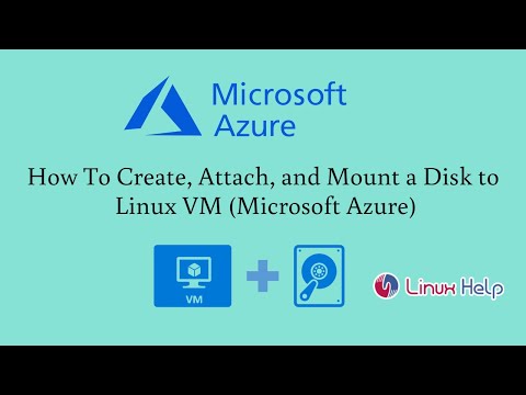 How to create, attach, and mount a disk to Linux VM (Microsoft Azure ...