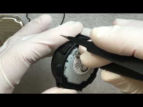 Battery change: KIPRUN Kalenji W500-M GEONAUTE Sports watch from Decathlon