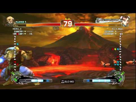 HERU_X (Gouken) Vs Kil-5_Man (Chun Li) SSF4 AE Ranked Matches - PSN