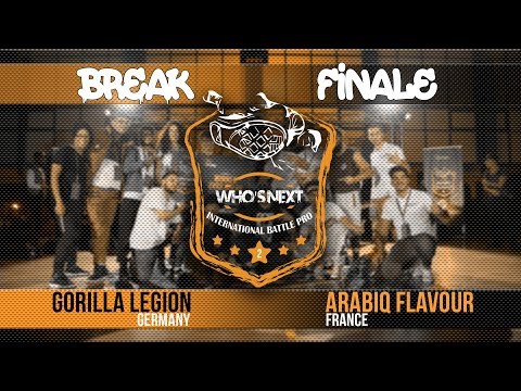 FINAL BREAK - GORILLA LEGION VS ARABIQ FLAVOR - WIN2017