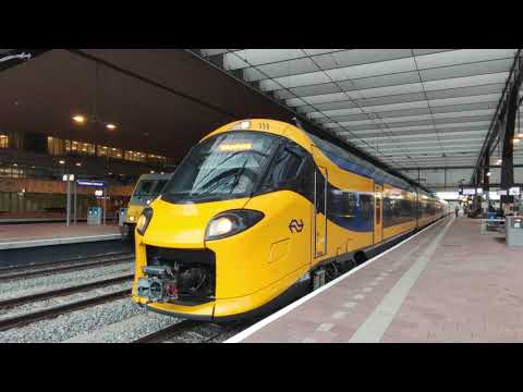 NS ICNG  3136 + 3133 depart Rotterdam Centraal - 07/08/2023