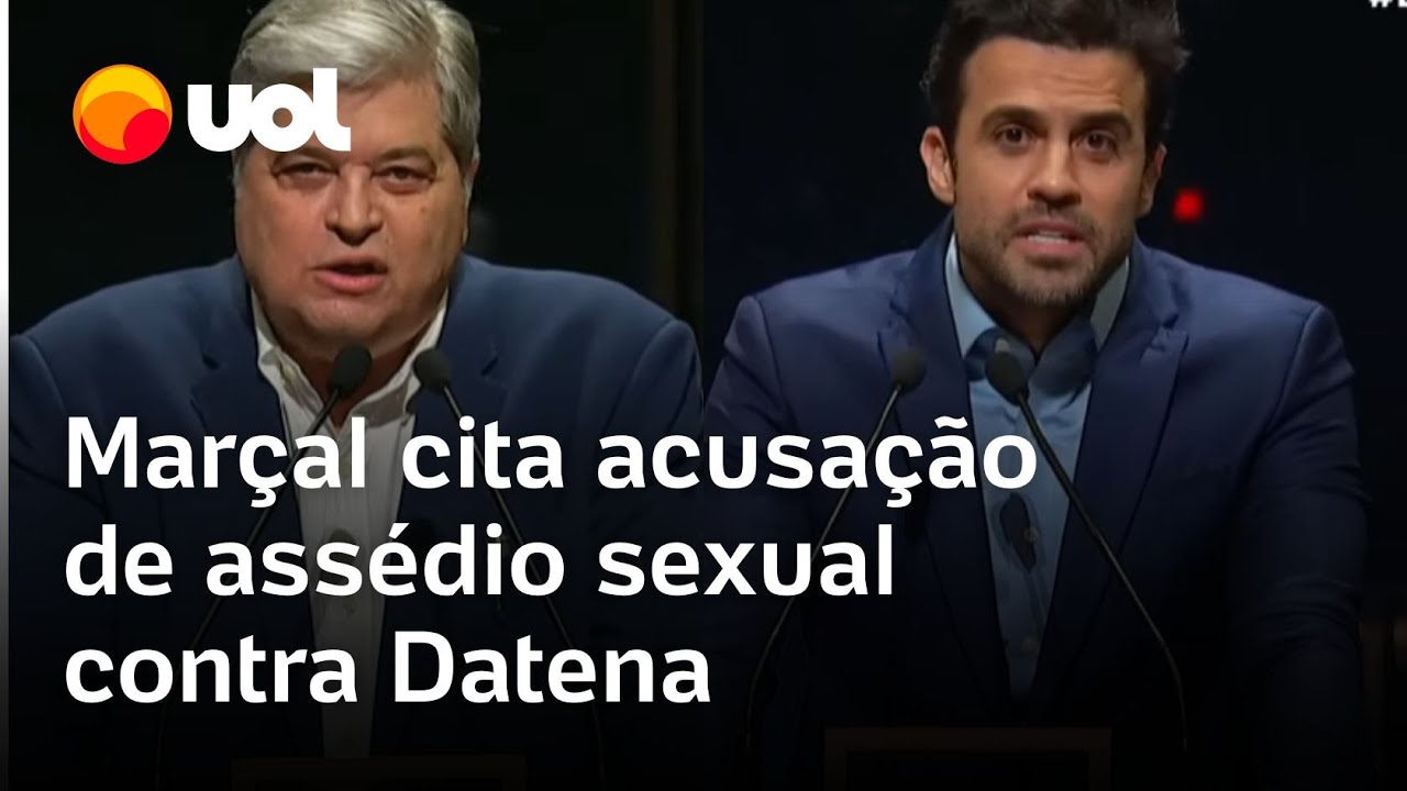 Pablo Marçal cita acusação de assédio sexual contra Datena, que rebate antes de agressão com cadeira