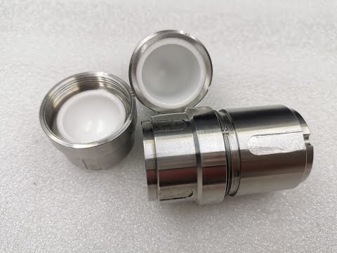 25ml grinding jar compatible on mixer mill MM 400, nominal volume ranges from 1.5ml to 50ml