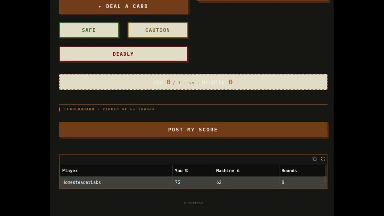 Watch the demo β a tiny on-device model that refuses when it isn't sure
