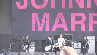 Johnny Marr - The Right Thing Right - Finsbury Park - 8th June 2013