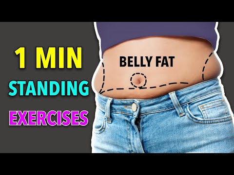 1-MINUTE STANDING ABS EXERCISES - Burn Belly Fat