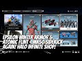 EPSILON WINTER ARMOR ATOMIC FLINT MK50 SIDEKICK IS BACK HALO INFINITE SHOP 05 26 23
