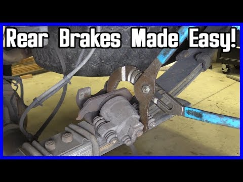 How to Change the Rear Brake Pads and Rotor Ford F-150 2004-2008
