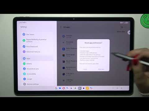 How to Reset App Preferences in LENOVO Tab P12 – Restore App Preferences