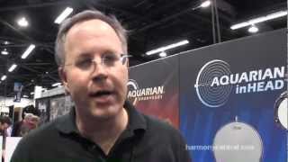 Winter NAMM 2013 Aquarian Drumheads- About InHead Technology