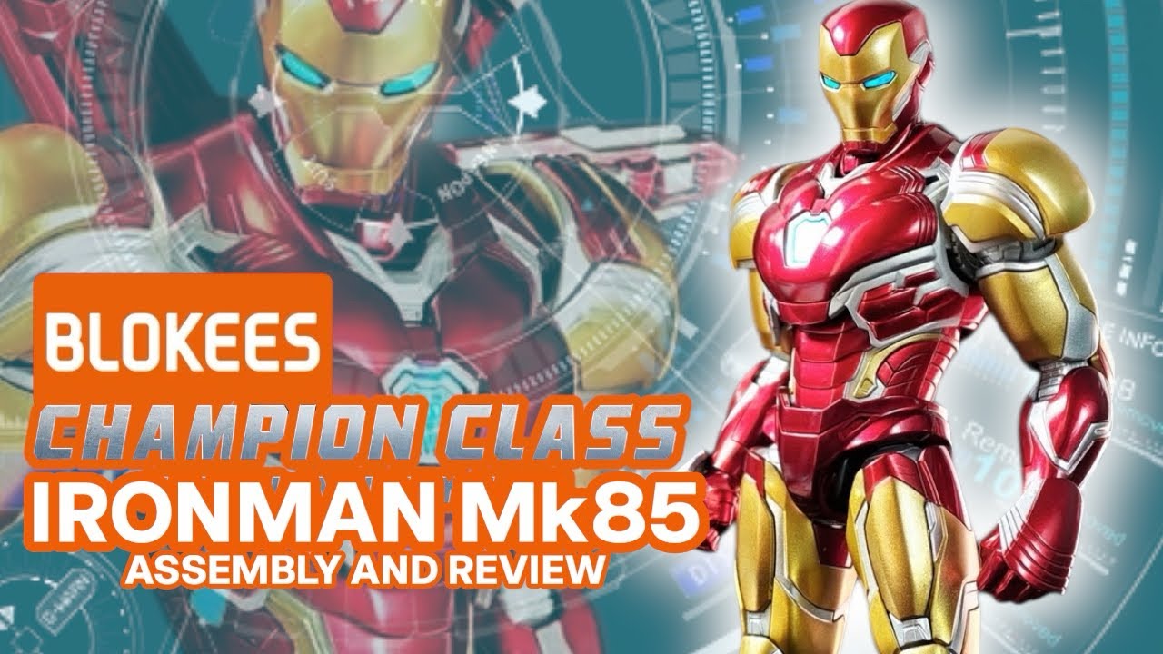 Blokees Marvel Iron Man Mark 85 Champion Class review