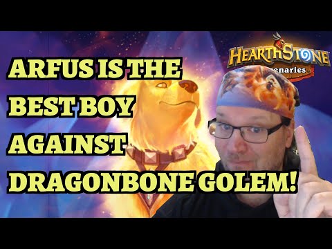 Arfus and Infinite Roots Wrecks Mythic Dragonbone Golem! Hearthstone Mercenaries Boss Rush Level 260