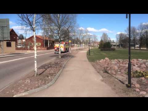 2 25 3040 Mora Brandkår: Utryckning: Gräsbrand