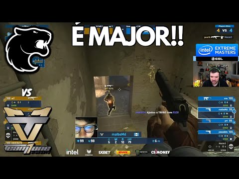 FURIA vs TEAM ONE IEM FALL NA - CSGO HIGHLIGHTS | GAULES