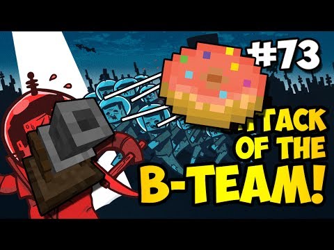 Minecraft: DONUT LAUNCHER PLANS - Attack of the B-Team Ep. 73 (HD)