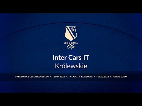 Skrót spotkania Inter Cars IT - Królewskie ( Legia Biznes Cup Zima 2022 )