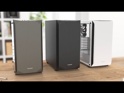 DARBUOTI! BGW35 Be Quiet! Pure Base 500 Window, baltas, ATX, M-ATX, mini-ITX dėklas video