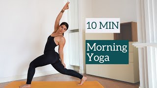 10 Min morning yoga -Best yoga to start the day