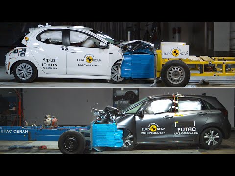 2020 Honda Jazz vs 2020 Toyota Yaris – Crash & Safety Tests
