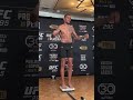Alex Pereira comes in at 204 lbs ahead of his LHW title fight ? #UFC295 @disabledamericanveterans