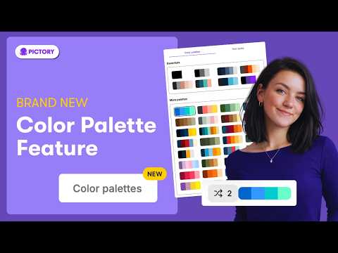 Color Palette là một cải tiến quan trọng của Pictory