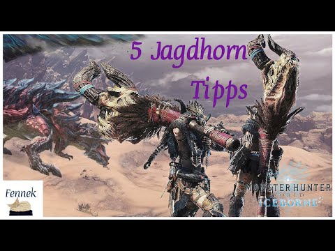 5 Jagdhorn Tipps (MHW Iceborne) | Jagdhorn Quick Guide - Monster Hunter World Iceborne [Deutsch]
