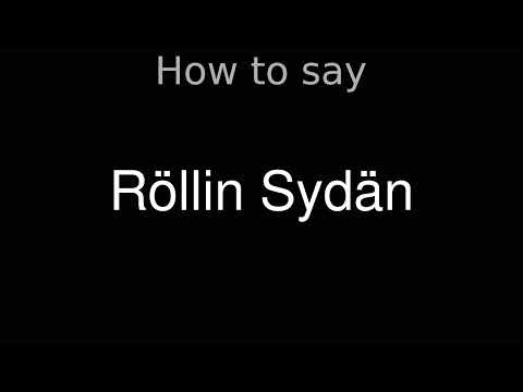 How to Pronounce correctly Röllin Sydän (Movie)