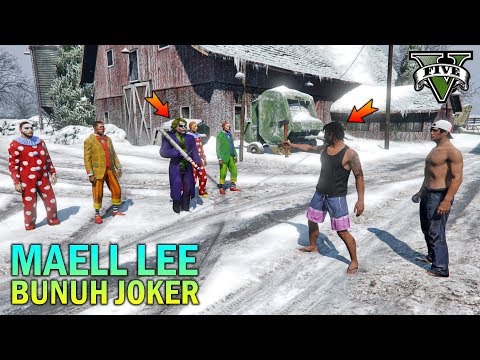 PREMAN TERKUAT BUNUH JOKER - GTA 5 YOUTUBER KOCAK PARODY