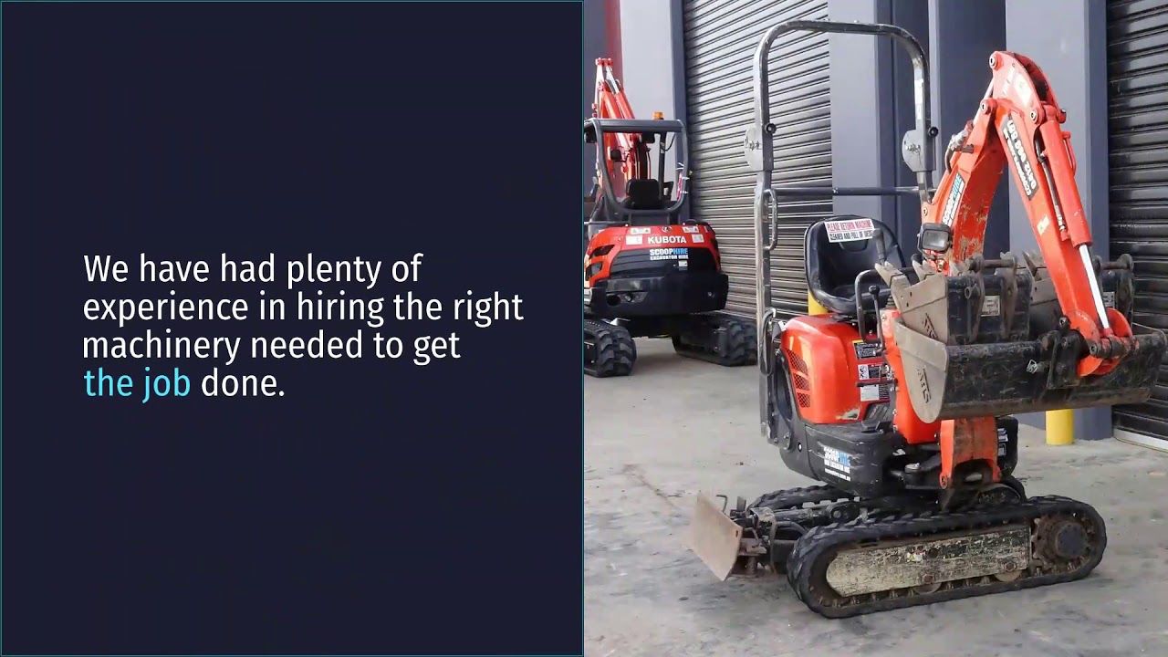 Excavator Hire Melbourne