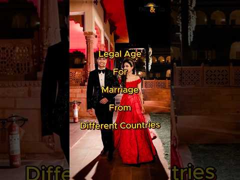 Legal Age For Marriage From Different Countries In The World #shorts@thesubhankarvlogs3962 #world