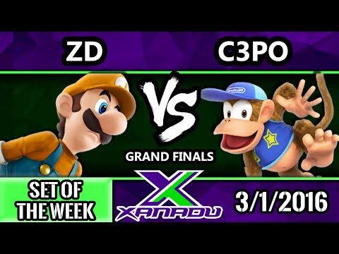 S@X 139 - ZD (Luigi) Vs. TA | C3PO (Diddy) SSB4 Grand Finals - Smash Wii U - Smash 4