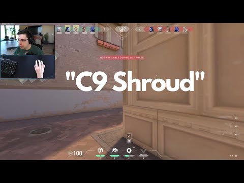 Shroud's teammates in Rank chant "C9 shroud" after his big play
