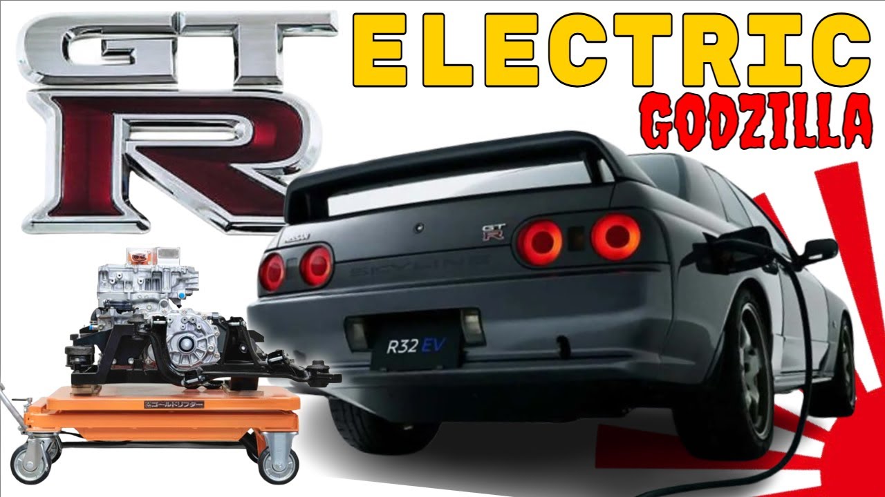 Nissan R32 EV Electric Godzilla Skyline GT-R Unveiled at Tokyo Auto Salon 2025
