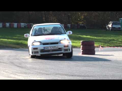 Dariusz Kałuziński - Suzuki Swift NGK System - SuperOes X Runda - Tor Kielce 20-10-2012