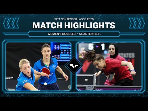 Meshref/Goda vs Vivarelli/Piccolin | WD QF | #WTTLagos 2025