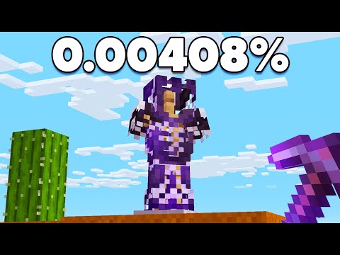 This Is Minecraft's NEW Rarest Armor