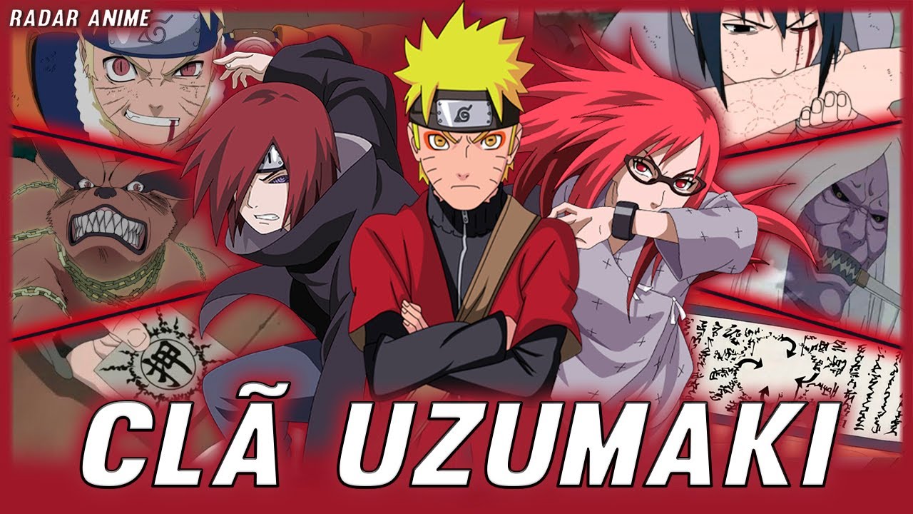 TODOS OS PODERES DO CLÃ UZUMAKI