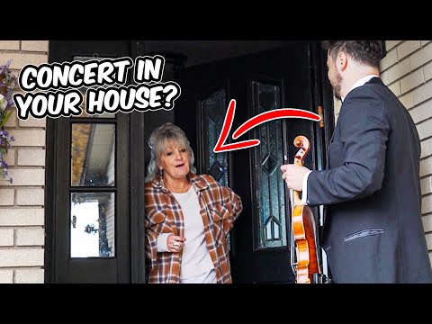 Asking Strangers to Give a Concert in THEIR Home