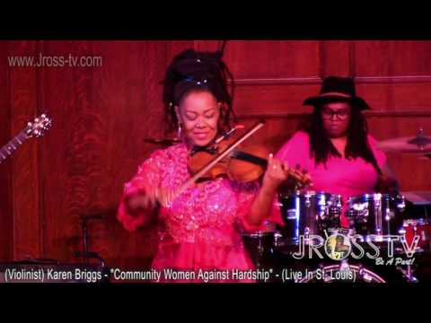 James Ross @ (Violinist) Karen Briggs - "Loving You" - www.Jross-tv.com (St. Louis)