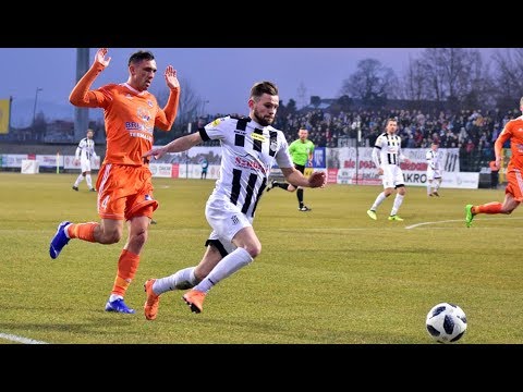 2019-03-02 Sandecja - BrukBet Termalica Nieciecza 0-0, skrót meczu