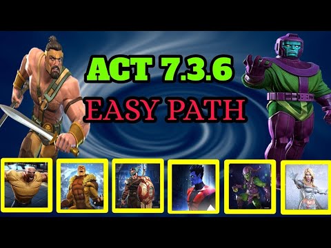 Mcoc Act 7.3.6 Easy path Completion