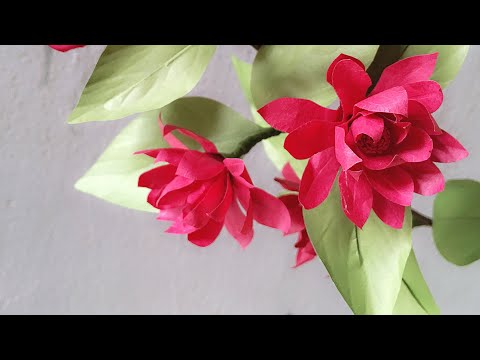 ABC TV | How To Make Calycanthus Floridus Flower With Shape Punch - Craft Tutorial