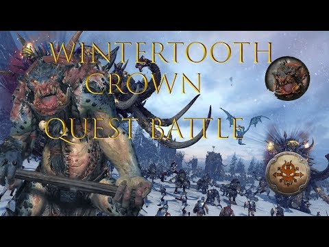 Total War : Warhammer - Wintertooth Crown Quest Battle - Norsca