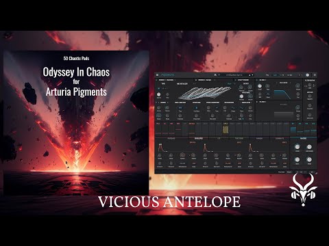 Arturia Pigments Presets by Vicious Antelope - Odyssey in Chaos