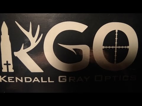 KG Jager pro scope from Kendall gray unboxing